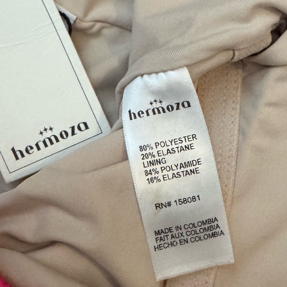 Hermoza Vera Colorblock One Piece Swimsuit in Pink / Poppyred Size 2 - Picture 6 of 7